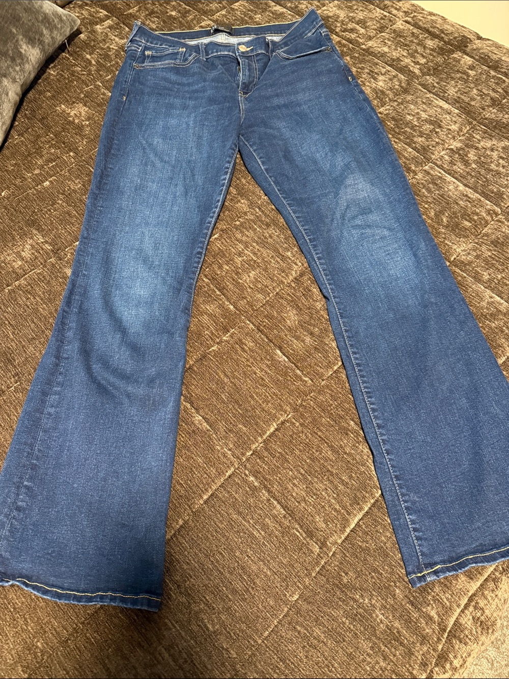 GAP Women's Dark Blue Flare Jeans